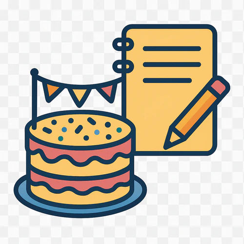 Cake Decorating Project Planner Notes